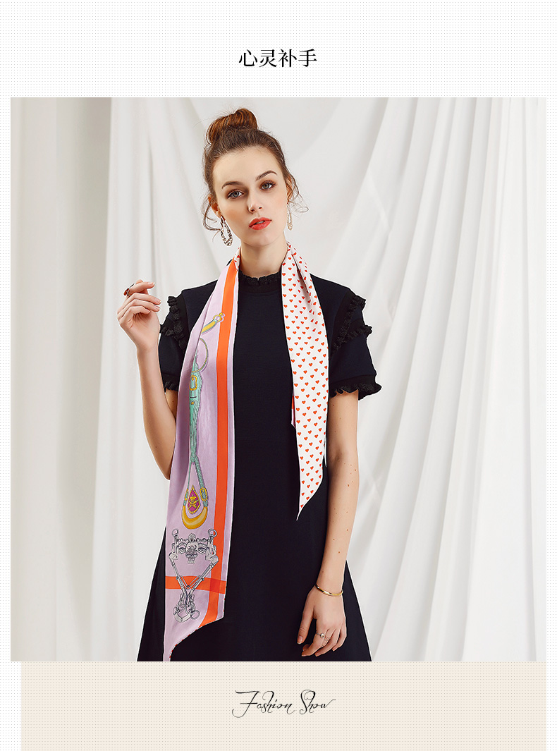 Foulard pour Femme en De la soie - Ref 3157989 Image 24