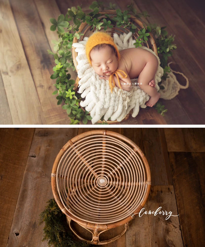 Newborn Photography Prop Basket Theme for Full Moon Home Visit Photography, Themed Photo Props, Children's Photography Props