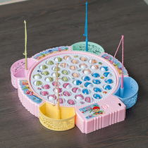 Baby Electric Fishing Toy Pool Children Puzzle Kitten Set gift for little kids 1-2-3 year old boy girl