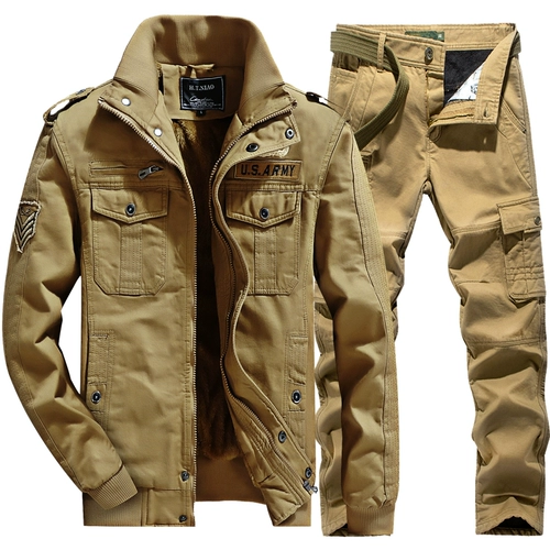 Демисезонный дорожный хлопковый утепленный комплект для работы