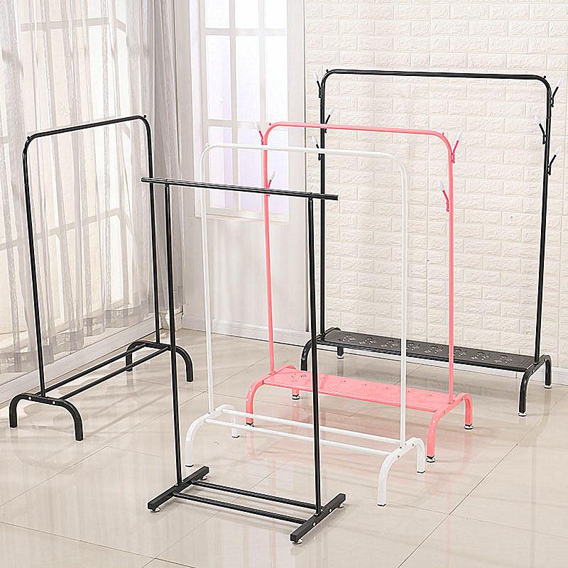 Kindergarten Performance Area Clothes Hanger Children's Hanger Rod Bedroom Kid Simple Student Dormitory with floor small narrow single