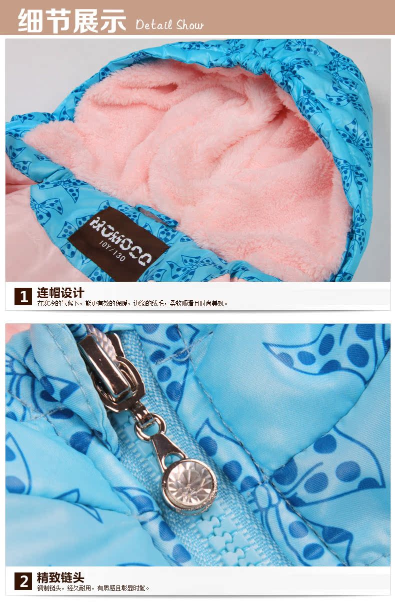 Manteau pour fille MOMOCO - Ref 2164379 Image 25