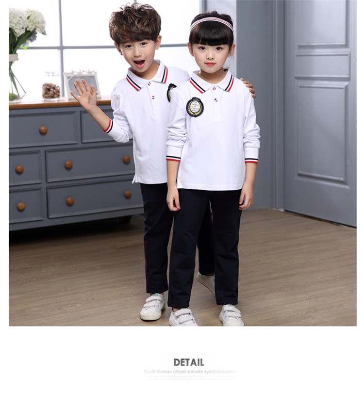 товар из китая 小学生英伦风校服幼儿园园服运动会班服团体服儿童春秋套装表演服