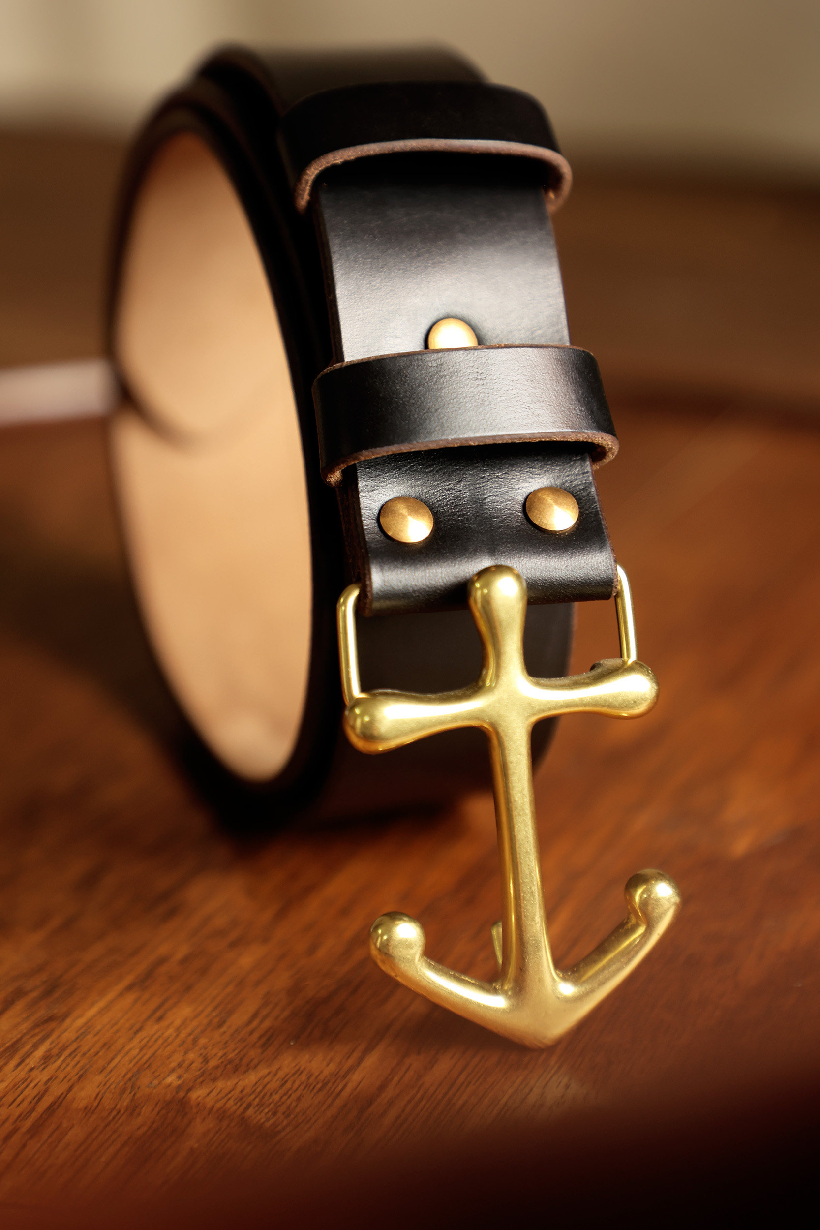 アメリカホーウィンイエローアンカープレートバックルアメリカンレトロ