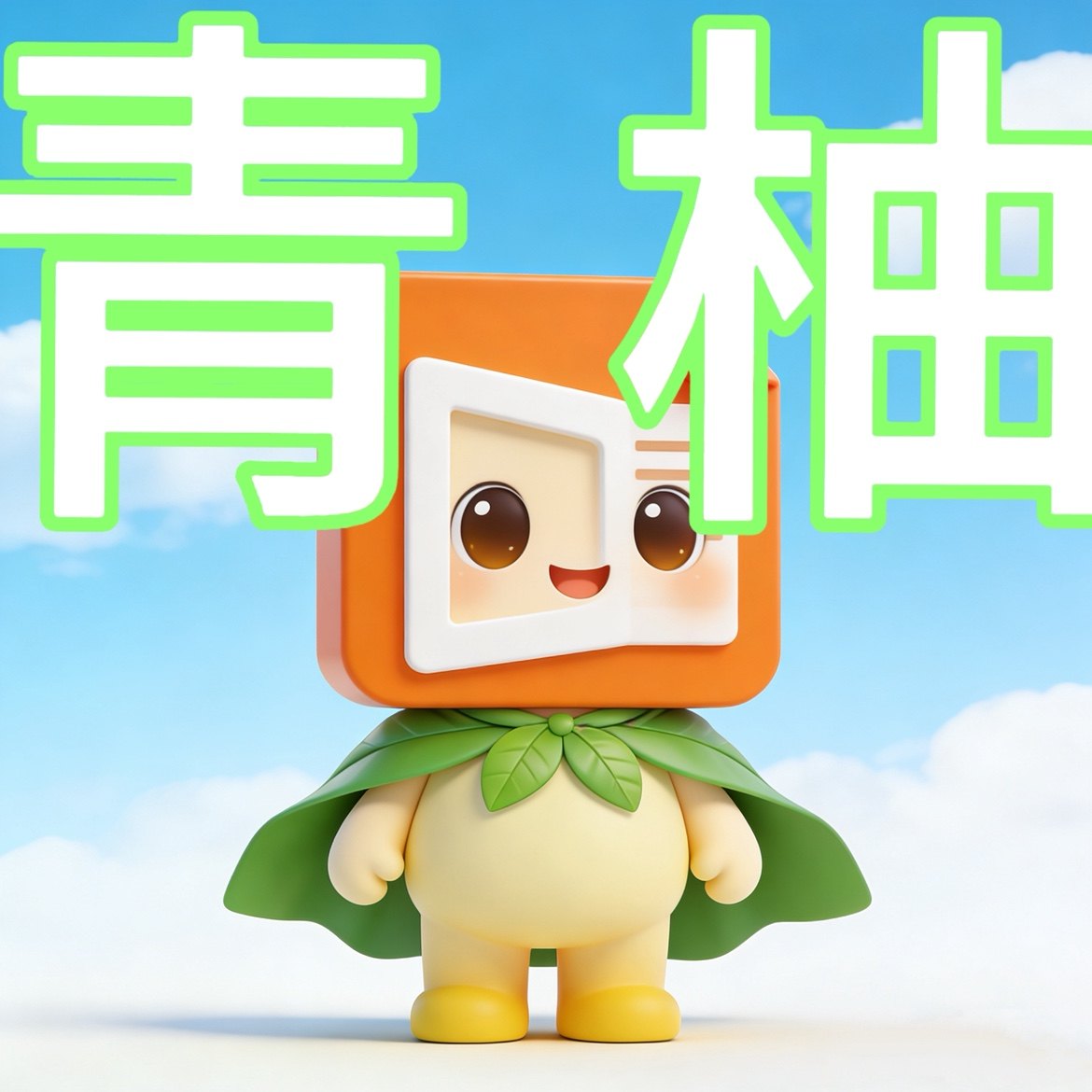 青柚远程服务工作室的LOGO