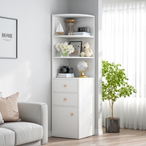Open Corner Bookcase Creative Bookcase Containing Shelf Integrated Corner Shelf Simple Small Family Living Room Doorway