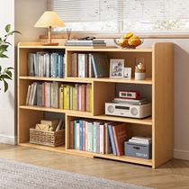 Small bookshelf shelves floor leaning against wall multilayer lattices floating window books Home Large capacity Small mesh Red economy