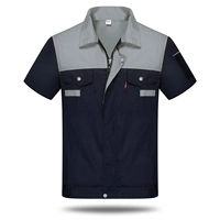 Серый скрытый синий топ с коротким рукавом