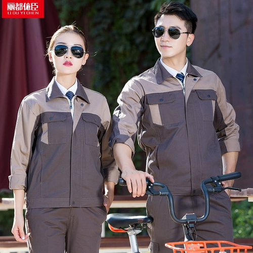 Хлопковый износостойкий осенний комбинезон для работы, делается под заказ