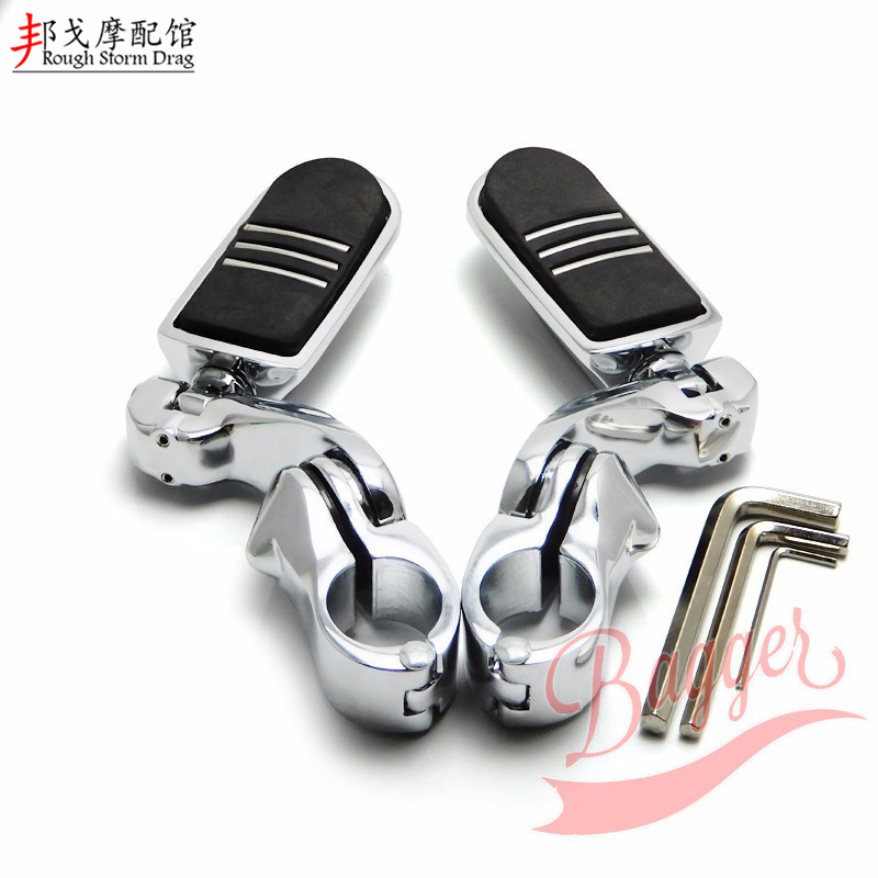 Harerest Foot Pedal Insurance Lever Footboard 360 Degrees Adjustable Road King Inheritors Slimming Fattening 883