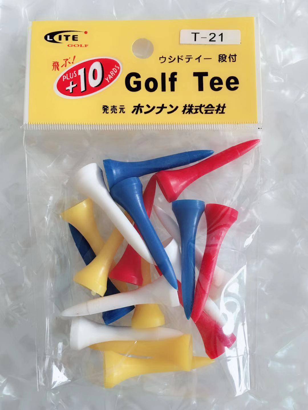 Golf Tee Plastic Ball Pin Limited Taiwan Import TEE T-21 T-24 T-27