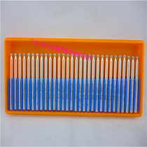 Taiwan HONGDA Alloy Polished Head Alloy Grinding Stick Gold Steel Stone Grinding Stick Powder Needle Macro Dab Sand Grinding Needle