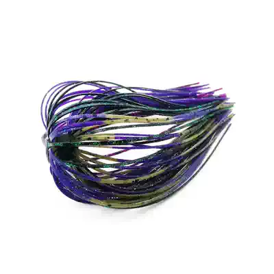 Puching Texas Fishing Group Lead Head Hook Composite Sequin Beard Bare JIG Glue Rhya Soft Bait