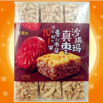 450g * 2 package (2 boxes of 36 small bags) rice old man true jujube Shama red jujube flavor traditional pastry