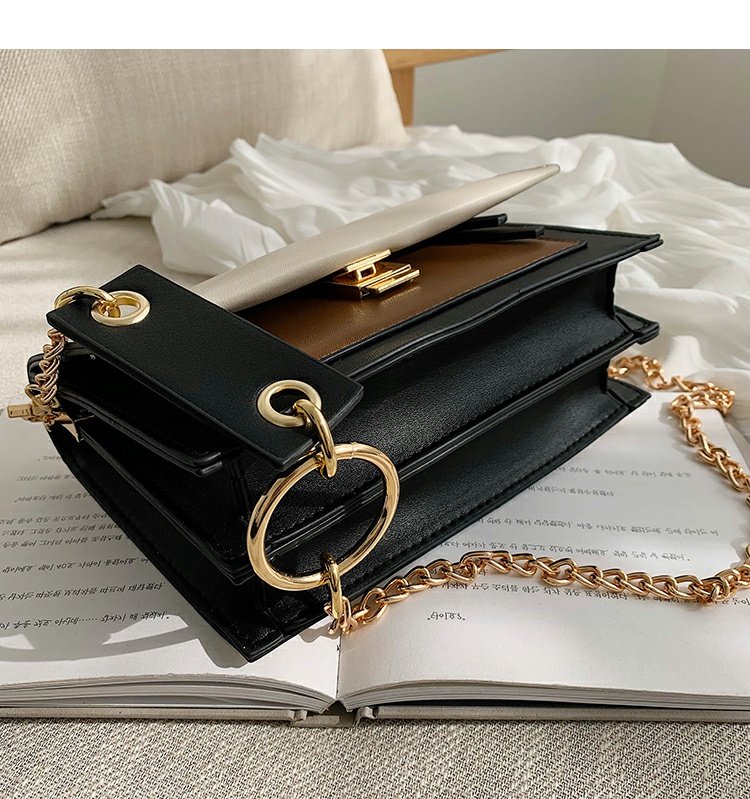 Túi đeo chéo nữ cao cấp 2019 kiểu mới nước ngoài họa tiết túi vuông nhỏ vai Messenger túi hoang dã gói siêu cháy - Túi xách nữ túi du lịch
