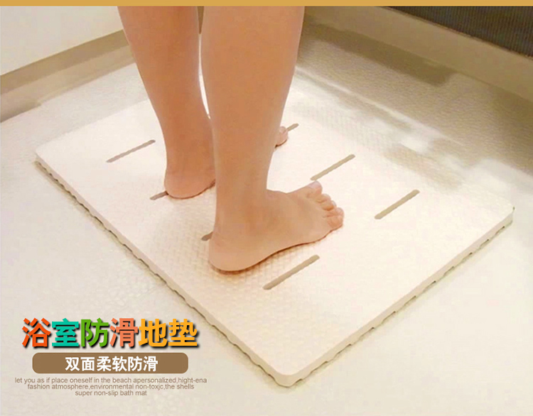 Matilda PE cơ sở tắm bọt mat phòng tắm vòi sen pad dày tắm lớn mat - Thảm sàn tham xop