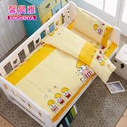 Mẫu giáo chăn ba mảnh thiết lập với lõi cotton nap bé quilt 褥 trẻ em của sáu mảnh bé mùa hè bộ đồ giường