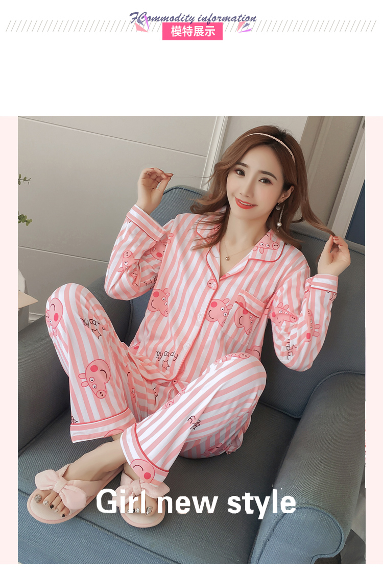 Bộ đồ ngủ mới của phụ nữ mùa thu đông phù hợp với phiên bản Hàn Quốc của sinh viên mới có thể mặc đồ cotton dài hai dây đồ lót
