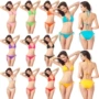 Áo tắm bikini áo tắm Spot gợi cảm 11 màu kẹo màu bikini cổ điển nhà máy đồ bơi Nhật Bản và Mỹ - Bikinis đồ bơi đẹp cho nữ