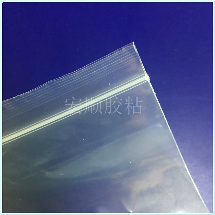 Dày trong suốt túi PE xương thức ăn đậm đặc tự hàn kín túi bao bì nhựa ziplock túi lồi khấu trừ 100