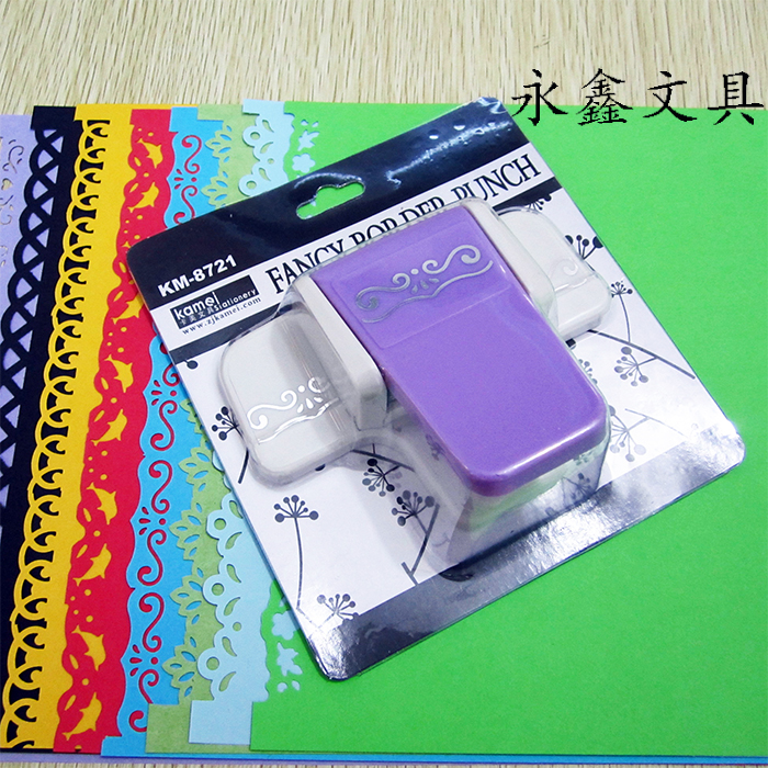 New labor-saving edge presser pattern lace embosser printing machine kindergarten handmade greeting card making tool