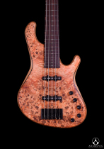 DUTCH 5 STRING ELECTRIC BASS ADAMOVIC HANDMADE BASS FEVER NON BUTTERFLY FODERA VINTAGE SOUL ROSEWOOD