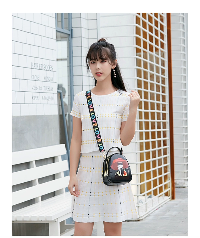 Túi nhỏ mùa hè nữ 2020 phiên bản mới của Hàn Quốc túi điện thoại di động nữ túi đeo chéo nhỏ hoang dã túi đeo vai bằng da mềm - Túi điện thoại