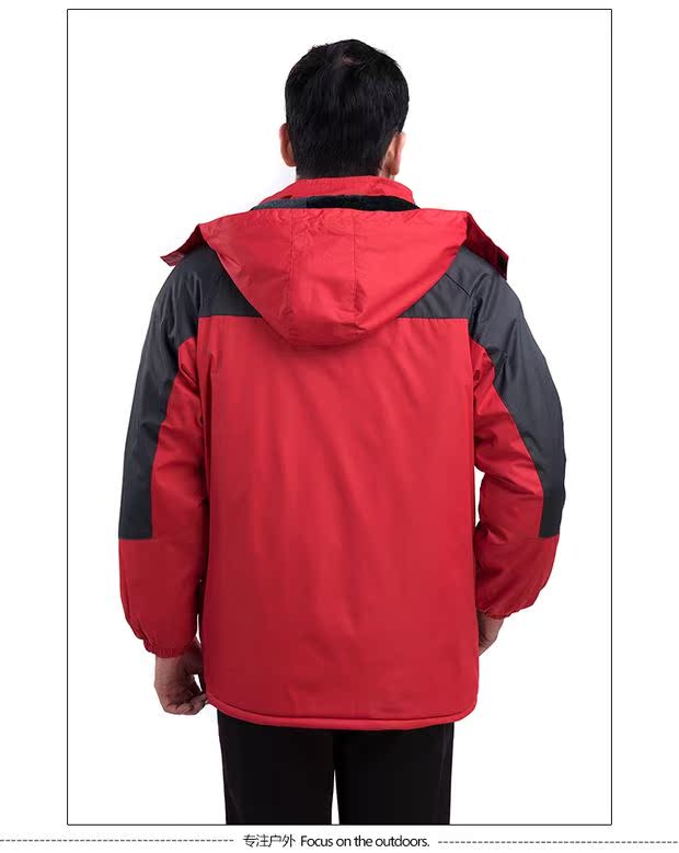 Áo khoác nam mùa đông ngắn, áo khoác cotton ngắn cộng với nhung dày chống thấm ấm áo khoác cotton áo khoác lạnh bảo vệ măng tô nam