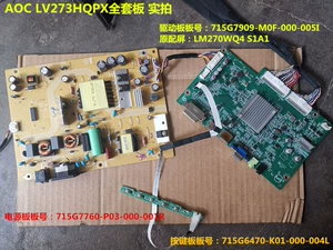 Оригинальный AOC Guanjie LV273HQPX Power Board 715G7760 Доска драйвера 715G7909 Плата кнопок