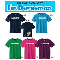 Japanese Donic Donic Table Tennis Short Sleeve T-Shirt Doraemon Limited Edition Unisex GV012