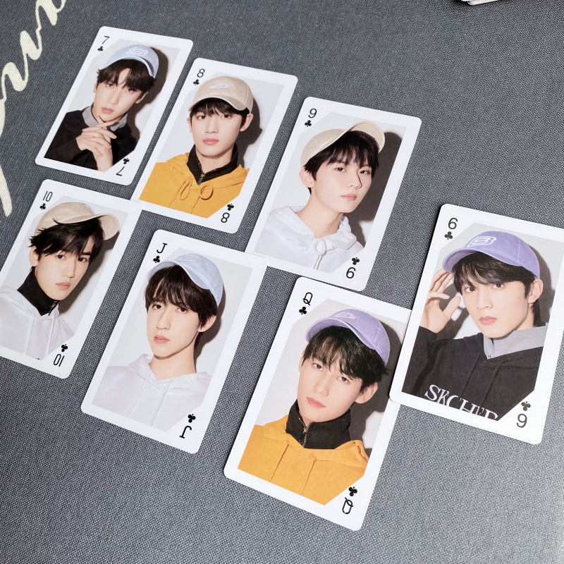 HD Star Poker Era Shonen Group Solitaire Liu Yaowen Song Yaxuan 54 Entertainment Collection Table Cards