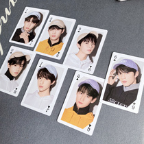 High Definition Stars Playing Cards Era Juvenile Group Card of Cards Liu Yaoxuan 54 Zhang Entertainment Collections Table Card Cards