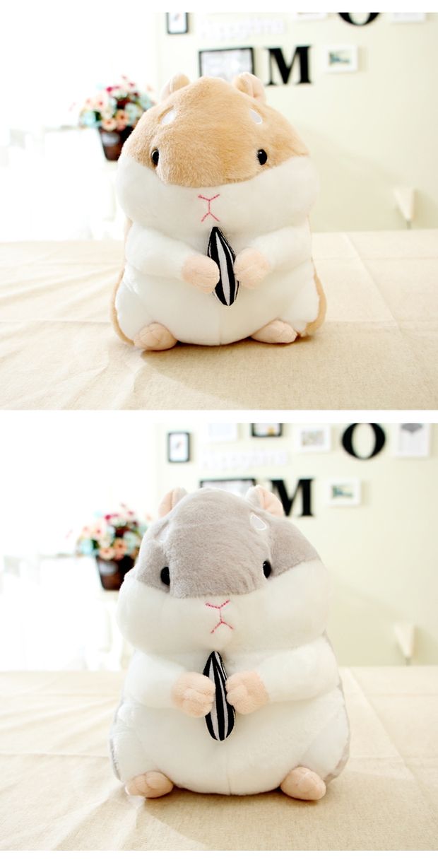 Siêu dễ thương ôm dưa chuột hamster búp bê mặt đất gối đồ chơi sang trọng lấy máy rag búp bê trẻ em quà tặng - Đồ chơi mềm gấu bông lớn
