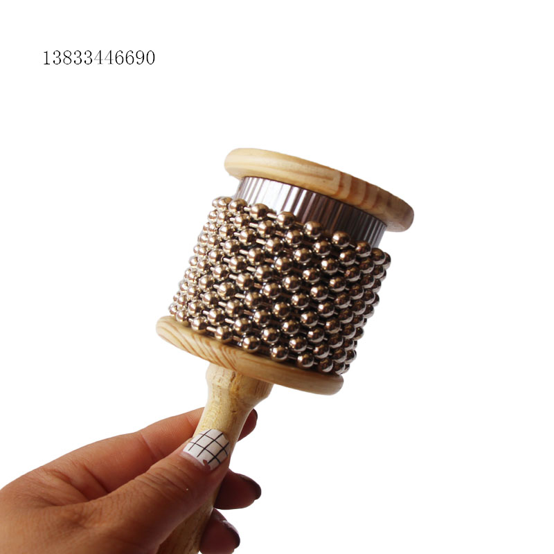 Bộ đếm nhạc cụ gõ Orff thời thơ ấu dạy đồ chơi trợ giúp mầm non Trường tiểu học mẫu giáo nhỏ Cabasa - Đồ chơi nhạc cụ cho trẻ em trống đồ chơi cho bé