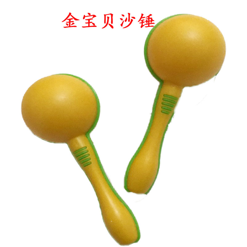 Nhà sản xuất khuyến mãi nhạc cụ gõ cho trẻ em Orff Em bé vàng với búa cát đồ chơi Em bé bóng cát phương Đông - Đồ chơi nhạc cụ cho trẻ em đàn xylophone cho bé