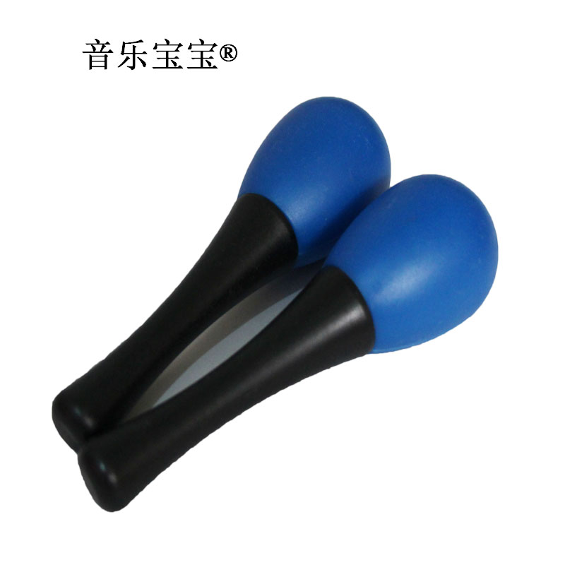 Búa cát nhỏ bằng tay nắm tay cầm gậy giáo dục sớm đồ chơi nghe thị giác đào tạo nhạc cụ Orff - Đồ chơi nhạc cụ cho trẻ em đàn gõ xylophone