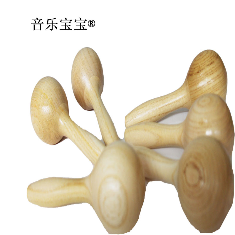 Búa cát nhỏ bằng tay nắm tay cầm gậy giáo dục sớm đồ chơi nghe thị giác đào tạo nhạc cụ Orff - Đồ chơi nhạc cụ cho trẻ em đàn gõ xylophone