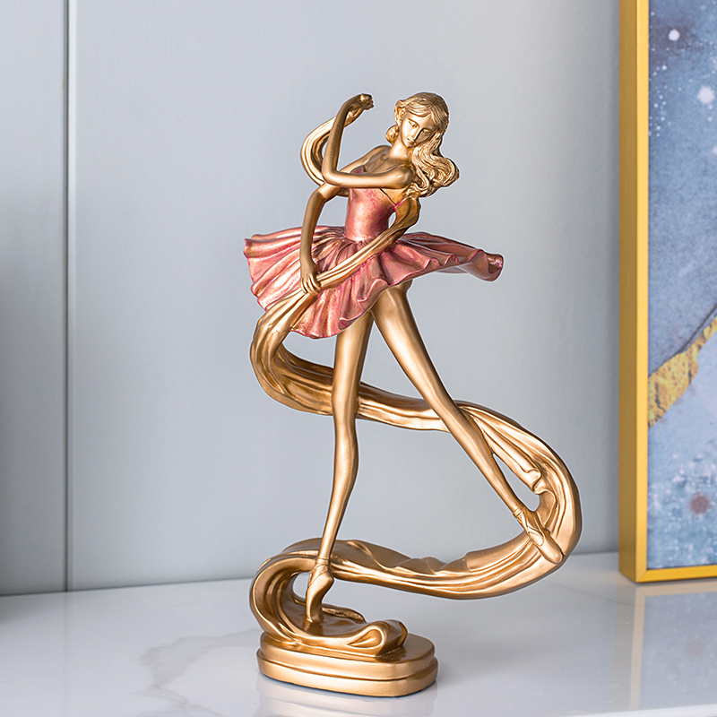 European ballet girl ornaments Home accessories Entrance TV cabinet Wine cabinet Piano creative decoration Living room Bedroom