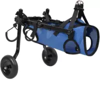S-FZ08 Blue двухколесный/подходящий для маленьких и средних домашних животных