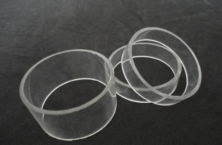 Custom acrylic organic glass tube transparent plastic hard tube milk white organic glass tube glass cylinder cylindrical barrel