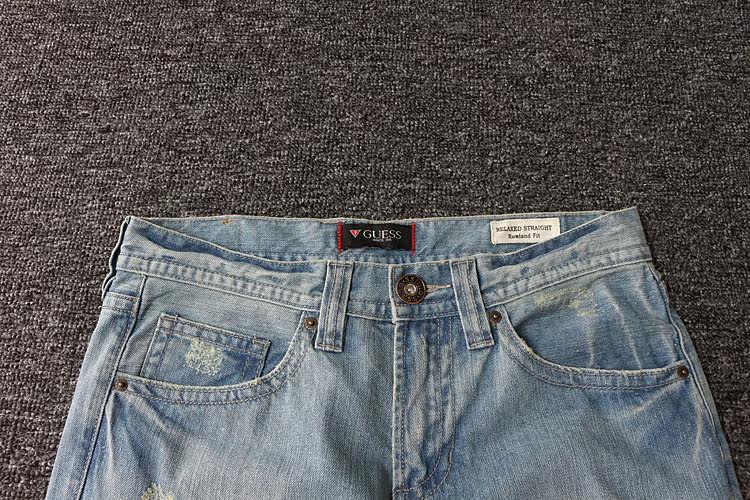 Jeans en coton pour printemps - Ref 1470410 Image 8