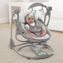 Ingenuity American baby electric rocking chair Coax sleep coax baby artifact Soothing chair Baby music cradle bed