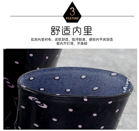 Giày đi mưa cho nữ ống mùa đông cộng với nhung cotton đi mưa ống ngắn ấm không thấm nước Giày chống trượt thấp giúp giày cao su dày ủng đi mưa nữ