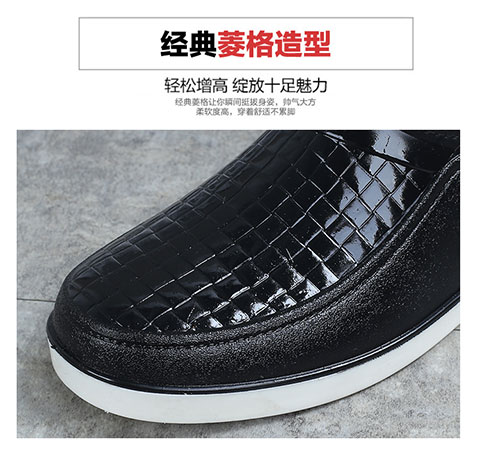 Giày đi mưa nam mùa đông giúp đỡ cộng với nhung cotton ấm không thấm nước giày nhà bếp cao su chống trượt giày nông miệng gân gót lạnh giày đi mưa cao cấp