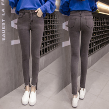 高腰新款加厚保暖修身显瘦弹力裤