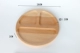Xuất khẩu Nhật Bản Elm Khay gia đình Bát gỗ Tấm bát đĩa bằng gỗ Ba món Salad Salad Đồ ăn nhẹ Món tráng miệng Tấm gỗ