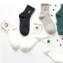 Vớ nam vớ vớ mùa thu và mùa đông mới nhỏ tươi dài ống cotton vớ đại học gió rắn màu nam vớ sinh viên tất bông siêu dày