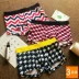 3 quần cotton nam thanh niên quần đùi ngắn eo thấp cá tính bó sát thời trang boxer đồ lót gợi cảm Vòng eo thấp