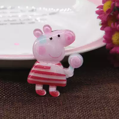 Korean cute female baby lollipop piggy hairpin Hairpin Bangs edge clip duckbill clip Children's headdress children
