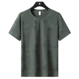 Тонкая быстросохнущая шелковая футболка с коротким рукавом, размер